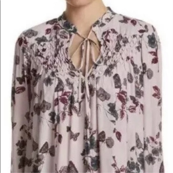 Free People Floral Print Tunic Dress - Picture 2 of 2